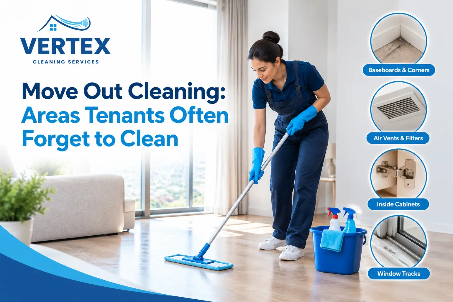 Move Out Cleaning: Areas Tenants Often Forget to Clean